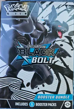 Pokemon TCG: Scarlet & Violet-Black Bolt Booster Bundle - Sealed - Image 1