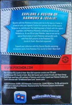 Pokemon TCG: Scarlet & Violet-Black Bolt Booster Bundle - Sealed - Image 4