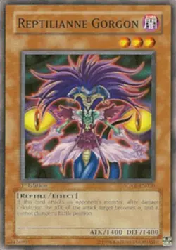 Yugioh! Reptilianne Gorgon - SOVR-EN020 - Common - Unlimited Edition Near Mint - Image 1