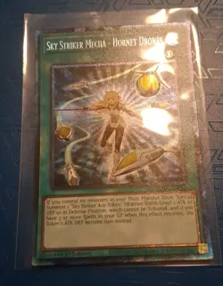 yugioh sky striker mecha - hornet drones collector's rare jush-en053 jush - Image 3