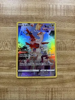 Pokemon Latias TCG Full Art Ultra Rare Holo Card GG20/GG70 Crown Zenith - Image 1