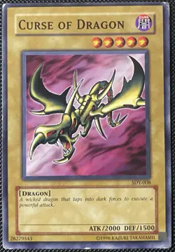 Curse of Dragon SDY-008 Starter Deck: Yugi Unlimited - Yugioh Card - Image 1