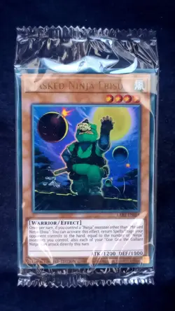 YuGiOh! Masked Ninja Ebisu LART-En064 Limited Edition Promo SEALED NM/Mint - Image 1