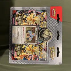 Pokemon Ascended Heroes Booster Pack Collection 2 Packs Kamala Promo Card Coin - Image 1