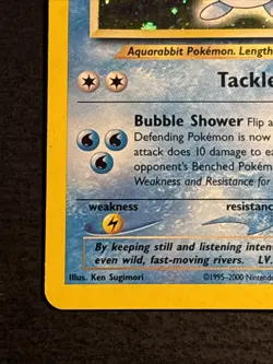 Azumarill 2/111 Pokemon TCG Neo Genesis Holo Foil Rare Card Lightly Played LP - Image 5