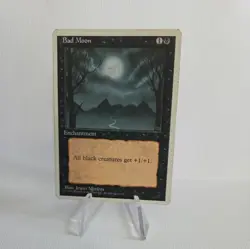 MTG “Bad Moon” 4th Edition (4ED) Reg Rare #120/379 LP - Image 1