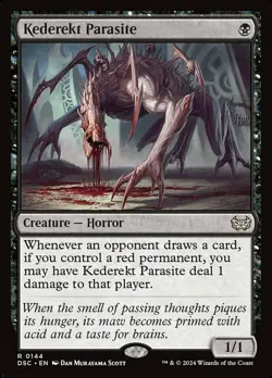 [1x] Kederekt Parasite Near Mint, English Duskmourn: House of Horror Commander M - Image 1