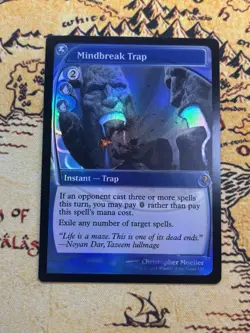 MTG Magic the Gathering Mindbreak Trap Future Sight Mystery Booster 2 Foil Mint - Image 1