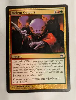 Violent Outburst - Alara Reborn - Magic the Gathering MTG! - Image 1