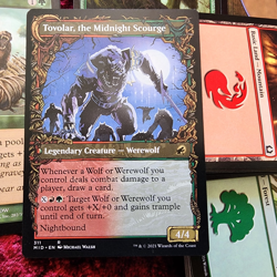 MAGIC COMMANDER DECK MTG FUN - ***Fancy WEREWOLF Tribe WOLVES Tribal Rare Fun* - Image 2