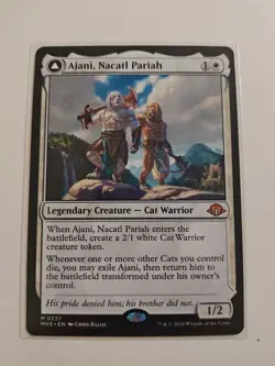 Ajani Nacatl Pariah MTG Modern Horizons 3 Near Mint Condition - Image 1