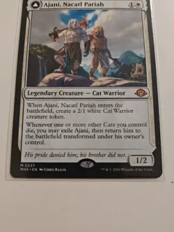 Ajani Nacatl Pariah MTG Modern Horizons 3 Near Mint Condition - Image 4