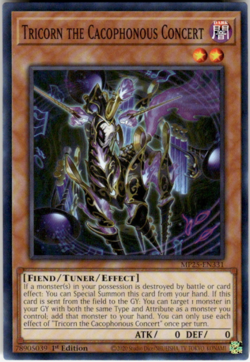 Yugioh - Tricorn the Cacophonous Concert - MP25-EN331 - Common - NM/M - Image 1