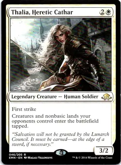 Thalia, Heretic Cathar 46 Rare Eldritch Moon Magic: The Gathering Near Mint - Image 1