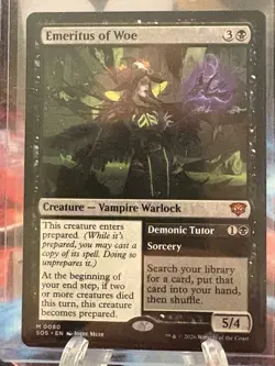 Emeritus of Woe Secrets of Strixhaven Regular - Image 1