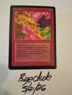 MTG Beta Chaoslace - See Pics for Condition - bigedude - Image 1