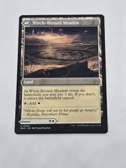 Witch Enchanter / Witch-Blessed Meadow MTG MH3 #239 Regular Magic The Gathering - Image 2