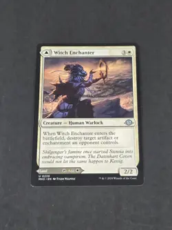 Witch Enchanter / Witch-Blessed Meadow MTG MH3 #239 Regular Magic The Gathering - Image 3