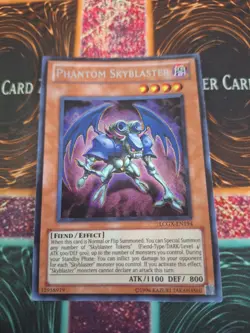 Yugioh Phantom Skyblaster LCGX-EN194 Secret Rare Unlimited Near Mint - Image 1