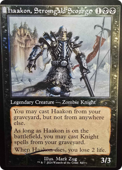 Haakon, Stromgald Scourge (Retro Frame) Secret Lair Drop Series - Near Mint Foil - Image 1