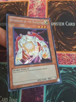Yugioh Banisher of the Radiance LCGX-EN225 Secret Rare Unlimited Near Mint - Image 2
