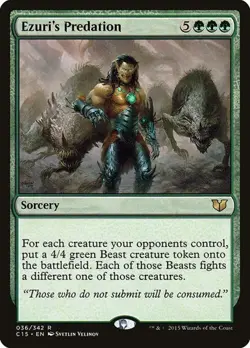 Ezuri's Predation Commander 2015 LP MTG - Image 1