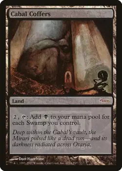 Cabal Coffers - Foil Promo Friday Night Magic 2007 MP MTG - Image 1