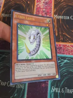 Yugioh Cyber Larva LC02-EN007 Ultra Rare Limited Near Mint - Image 2