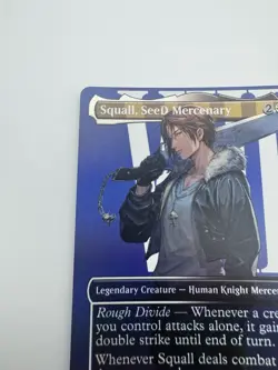 Squall, SeeD Mercenary Borderless Foil - Final Fantasy MTG - Image 2