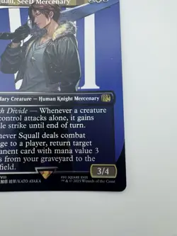 Squall, SeeD Mercenary Borderless Foil - Final Fantasy MTG - Image 5