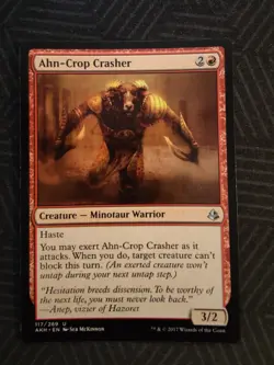 mtg ahn-crop crasher amonkhet - Image 1