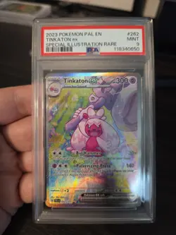 PSA 9 2023 Pokemon TCG Tinkaton ex 262/193 Paldea Evolved Special Illustration … - Image 1