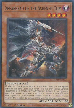 Yugioh - Spearhead of the Ashened City - MP25-EN372 - Common - NM/M - Image 1