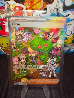 Clive 236/091 - Paldean Fates - Pokemon TCG - NM - Image 1