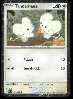 Tandemaus (Cosmos Foil) 167/193 Holo P Miscellaneous Cards & Products Pokemon NM - Image 1