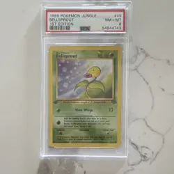 POKEMON TCG - 1999 JUNGLE BELLSPROUT 1ST EDITION COMMON 49/64 PSA 8 - Image 1