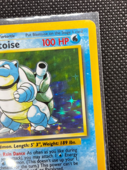 1999 POKEMON BASE SET UNLIMITED #2 BLASTOISE-HOLO NM - Image 5