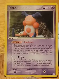 2005pokemon delta species ex ditto 38/113 delta species - Image 1