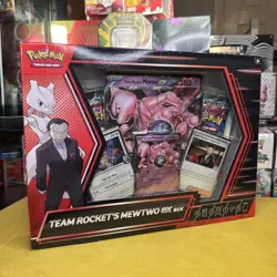 Pokemon Destined Rivals Team Rocket’s Mewtwo Ex Box NEW/SEALED - Image 1