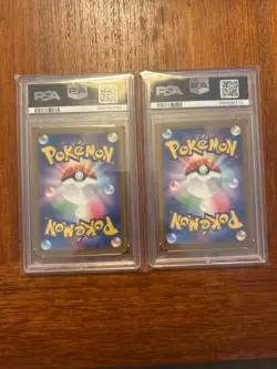 PSA 10 Misty's Psyduck Lapras AR Set 071-072/063 SV9a Pokemon Japanese - Image 2