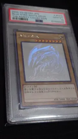 YuGiOh Blue Eyes White Dragon PSA10 Holographic 2014 Rarity Japan - Image 3