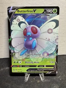 The Pokemon Company Butterfree VMAX 002/189 Darkness Ablaze Ultra Rare Holo - Image 1