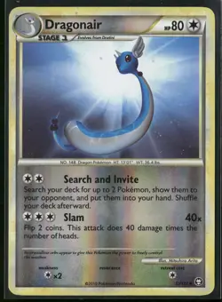 Dragonair 32/102 - Triumphant - Reverse Holo - Pokemon - LP - Image 1
