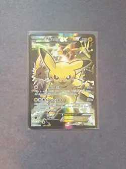 Pokemon TCG - XY-P Pikachu EX Full Art PROMO XY124 - LP - Image 1