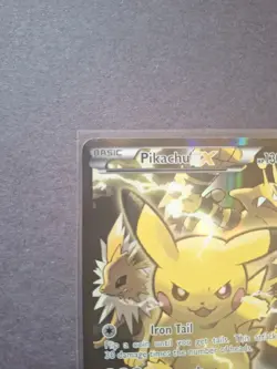 Pokemon TCG - XY-P Pikachu EX Full Art PROMO XY124 - LP - Image 5