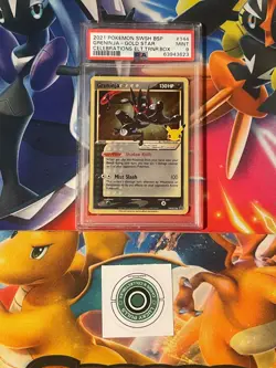 PSA 9 - Greninja Gold Star - SWSH144 - Pokemon TCG - Image 2