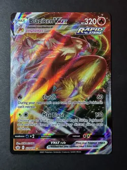 Pokemon Blaziken VMAX 21/198 Chilling Reign Ultra Rare NM - Image 1
