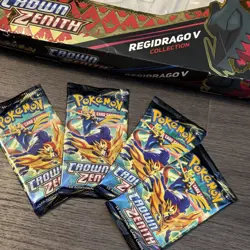 Pokemon TCG Sword & Shield 👑 Crown Zenith Booster Pack Brand New / Sealed - Image 3