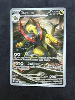 Haxorus 147/086 Pokemon Black Bolt Illustration Rare - Image 1
