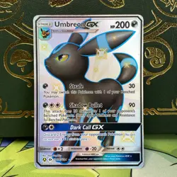 Pokemon Umbreon GX Hidden Fates Full Art SV69/SV94 LP - Image 1